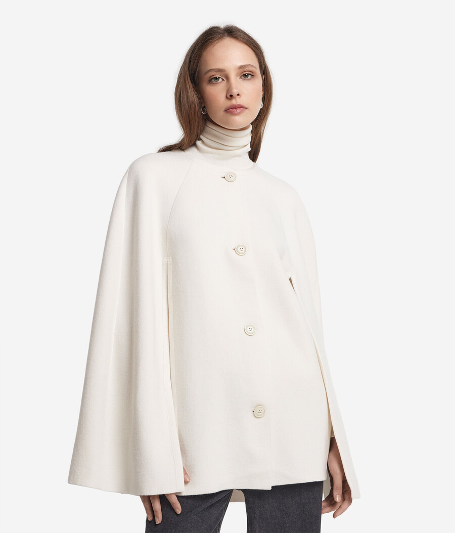 mantello di cashmere