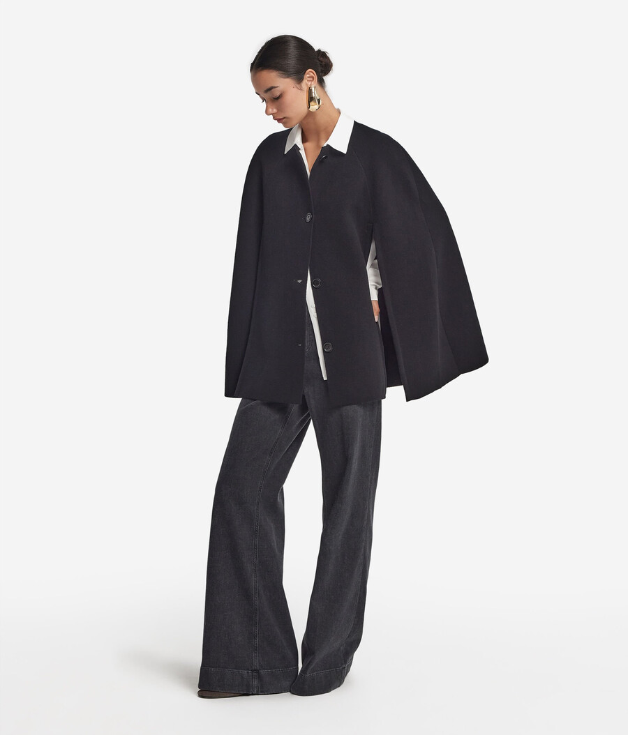 mantello di cashmere