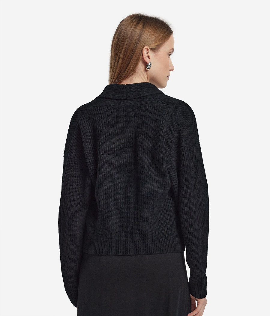 cardigan scialle in cashmere ultra morbido