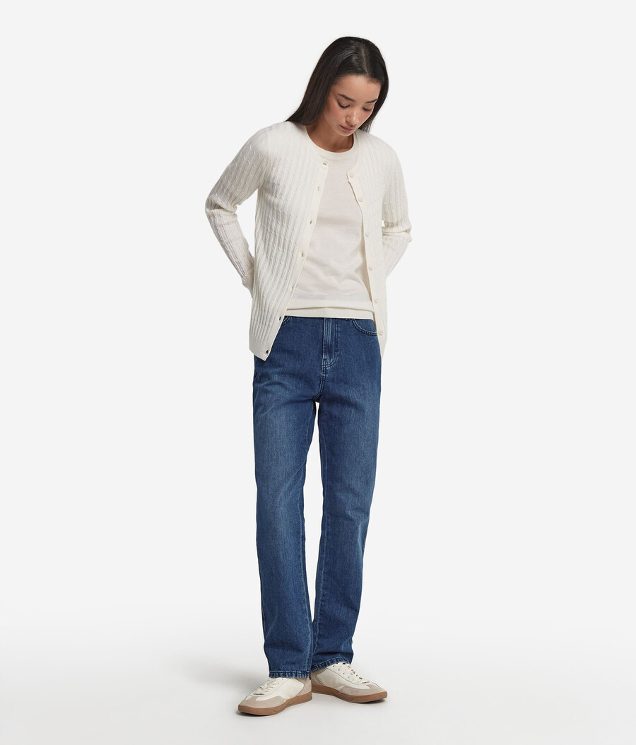 cardigan in maglia di cashmere ultrafine