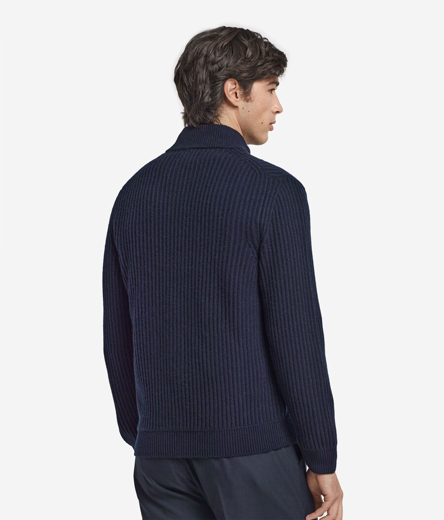 cardigan in cashmere ultra morbido a coste