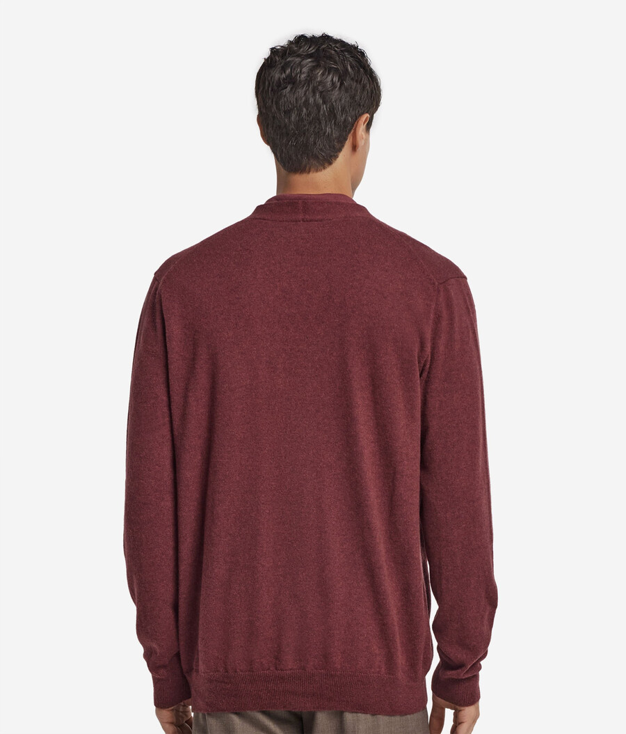cardigan in cashmere ultra morbido con bottoni