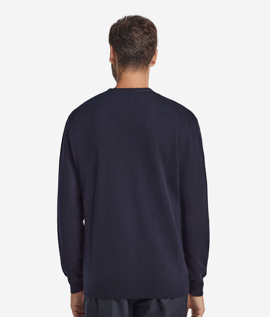 cardigan in cashmere ultra morbido con bottoni