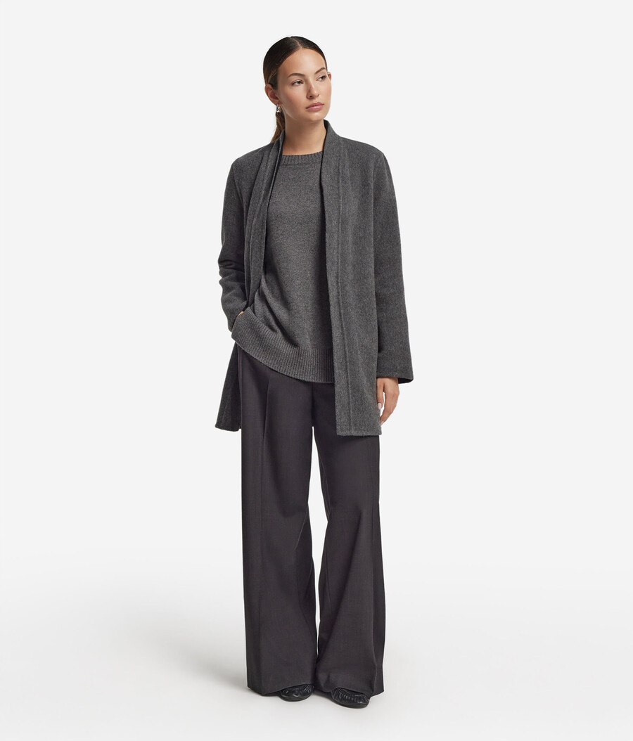 cappotto reversibile in cashmere