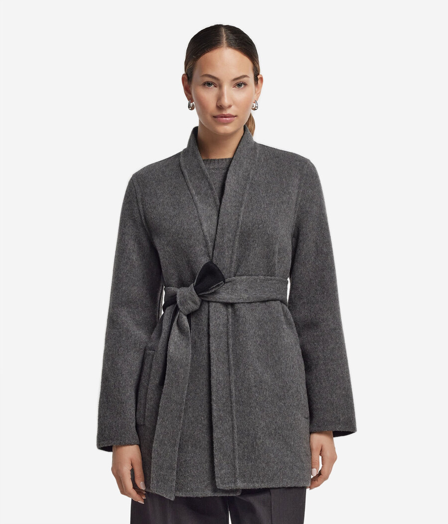 cappotto reversibile in cashmere