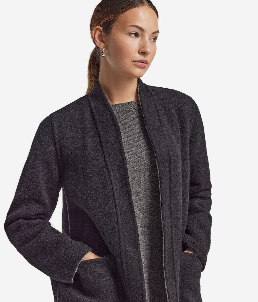 cappotto reversibile in cashmere