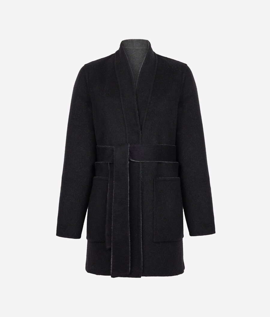 cappotto reversibile in cashmere