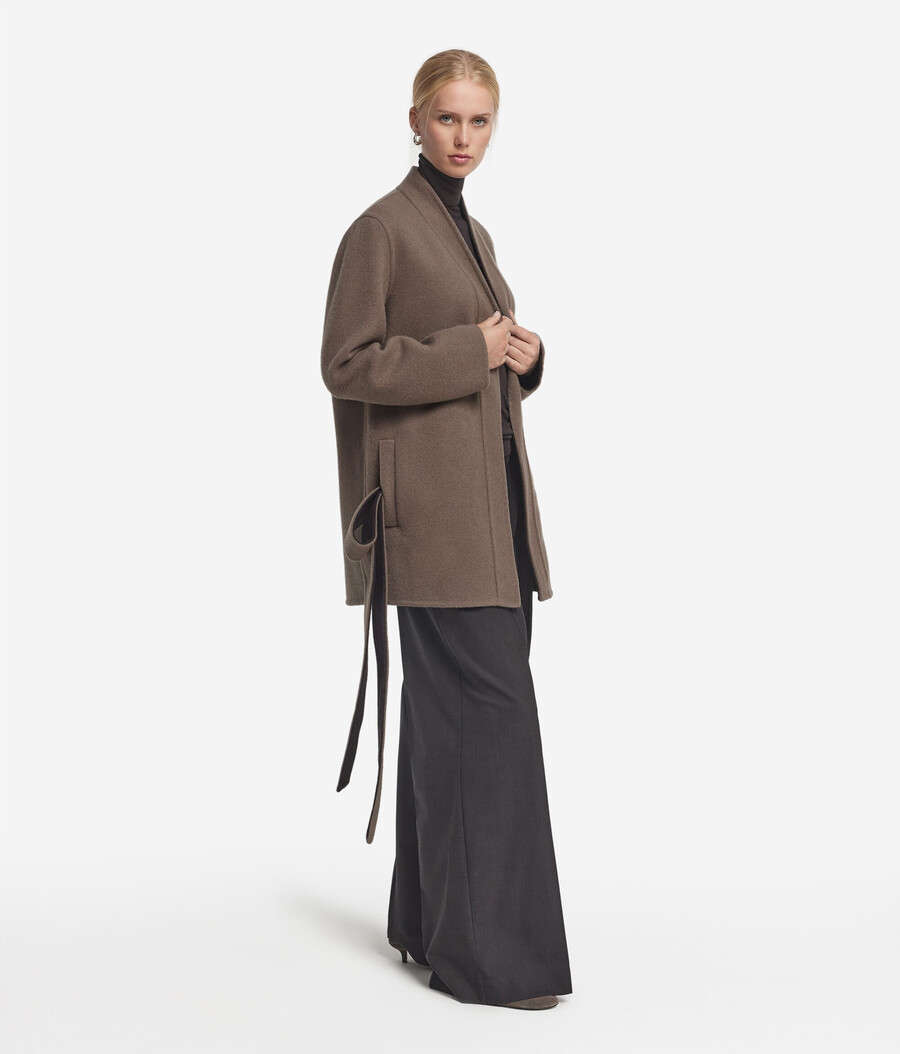 cappotto reversibile in cashmere