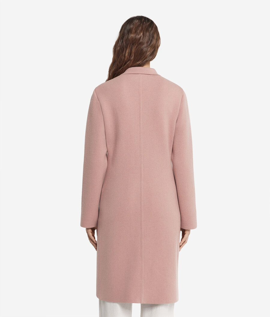 cappotto basic in cashmere ultra morbido