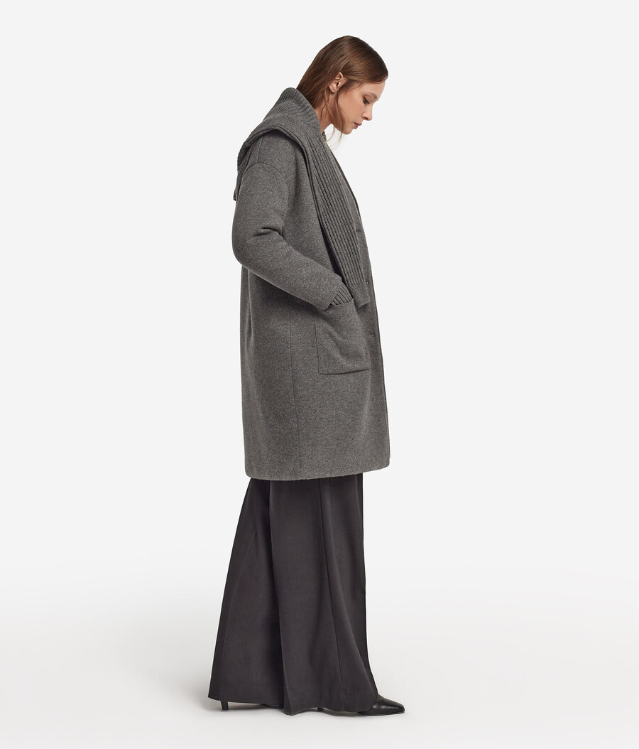 cappotto reversibile in cashmere