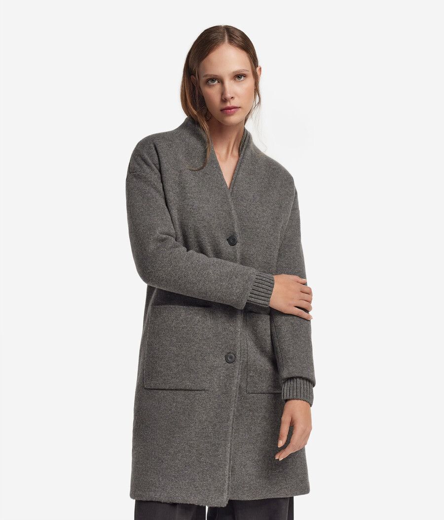 cappotto reversibile in cashmere