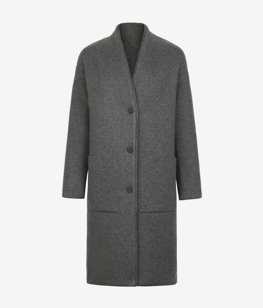 cappotto reversibile in cashmere