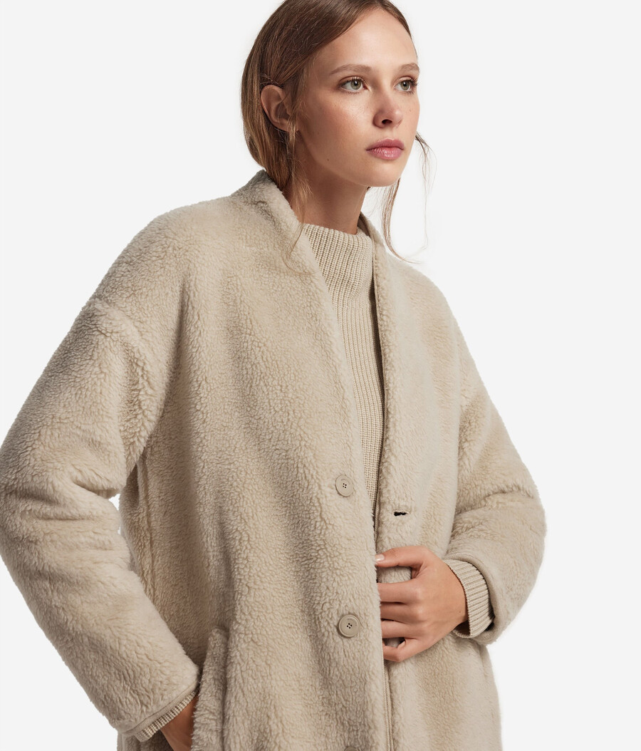 cappotto reversibile in cashmere