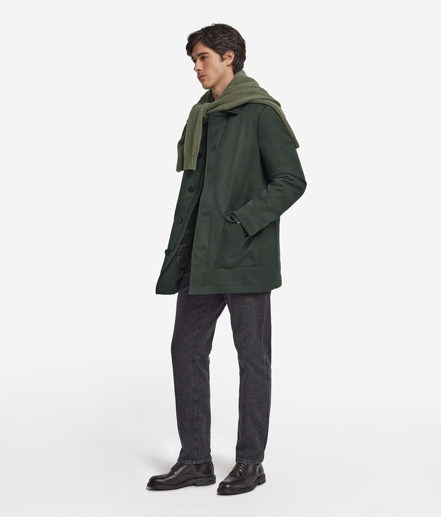 cappotto tecnico in lana
