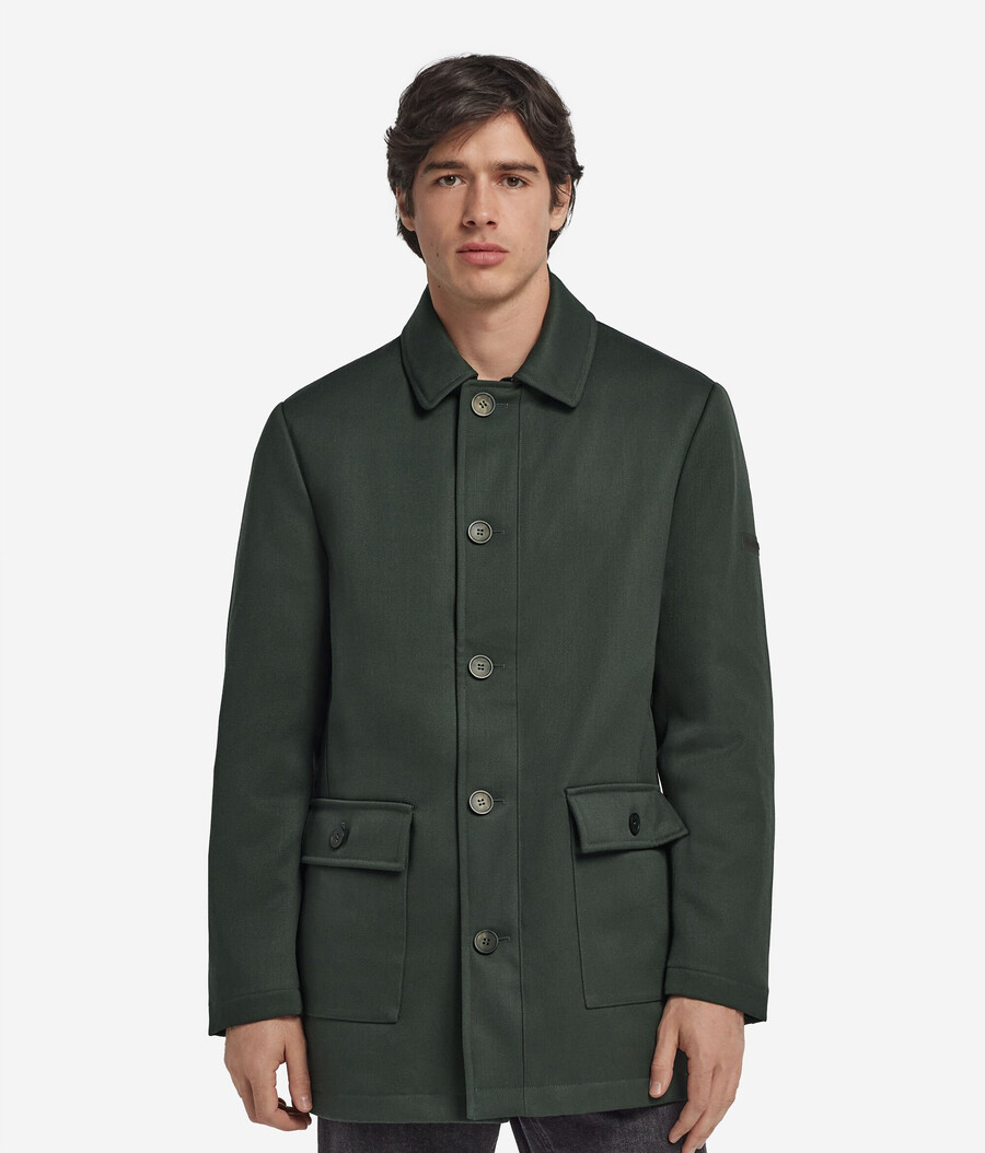 cappotto tecnico in lana