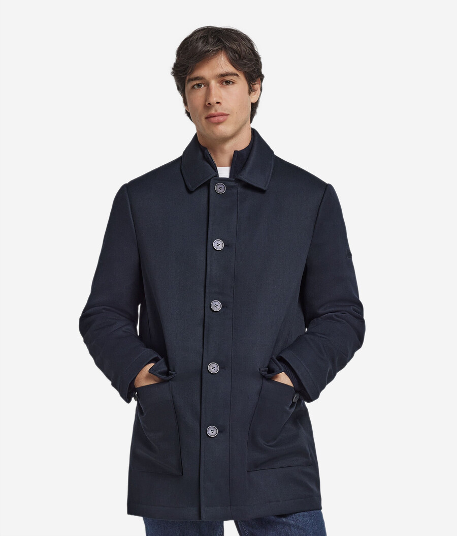 cappotto tecnico in lana