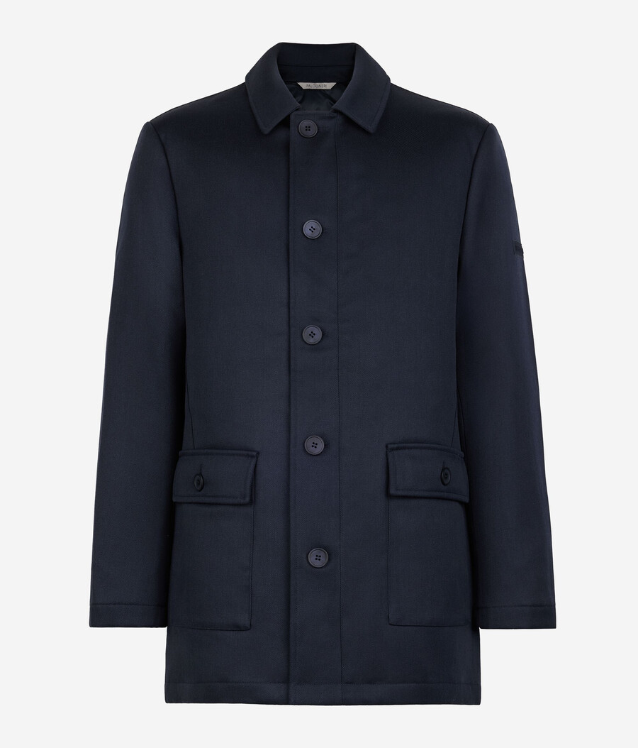 cappotto tecnico in lana