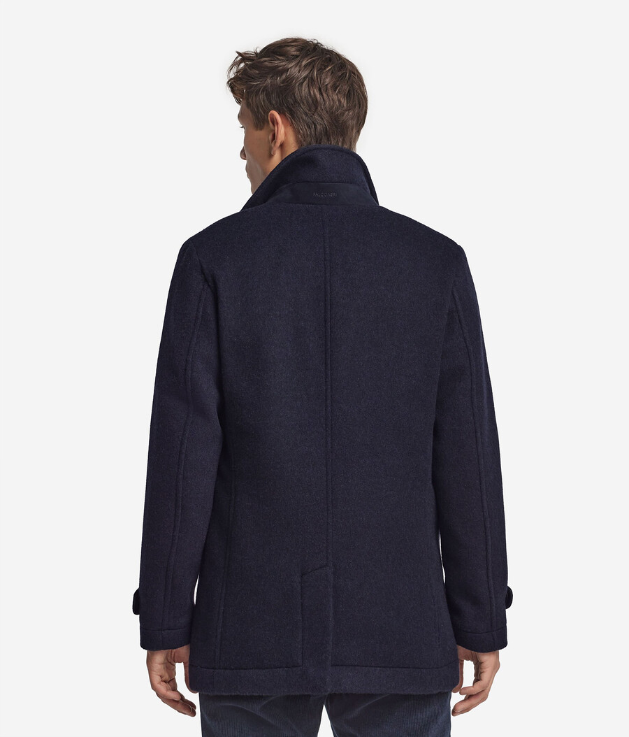 cappotto monopetto in cashmere