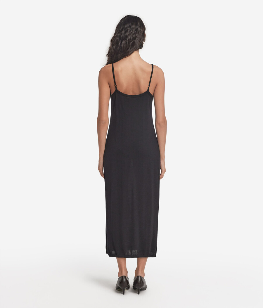 abito sottoveste in cashmere ultrafine