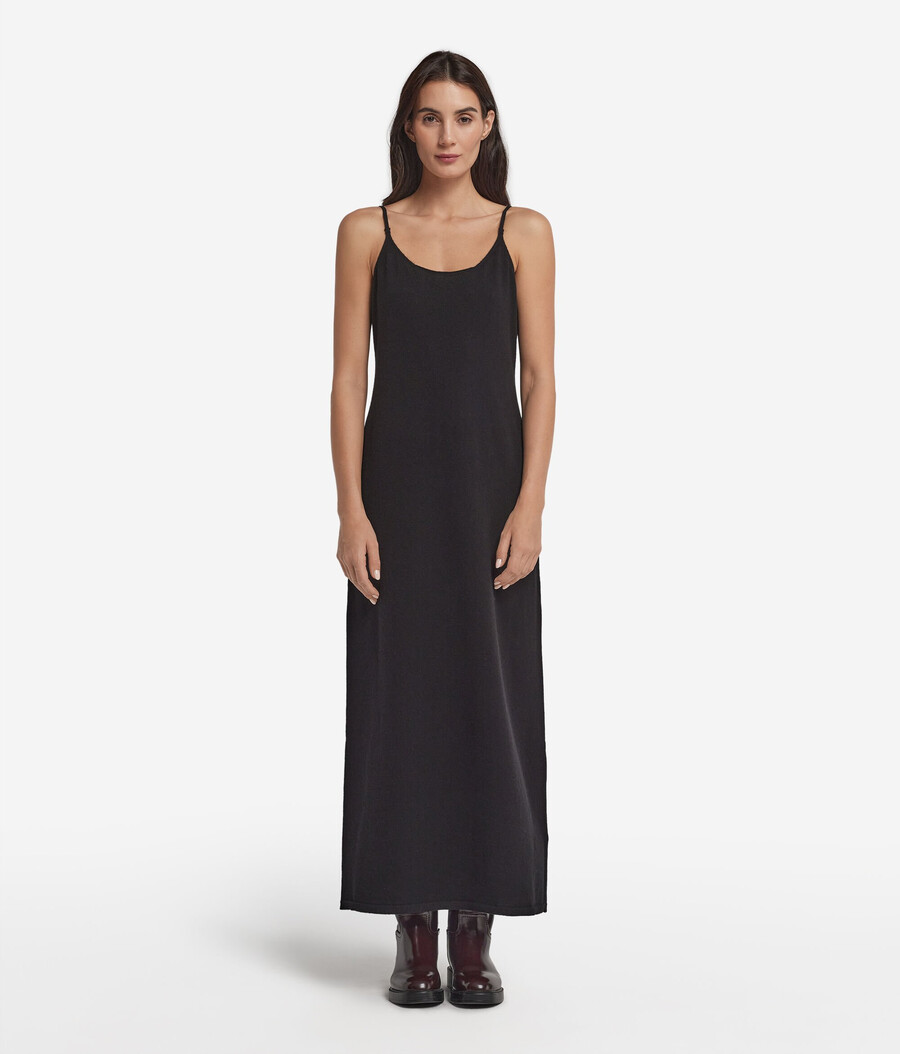 abito sottoveste in cashmere ultra morbido