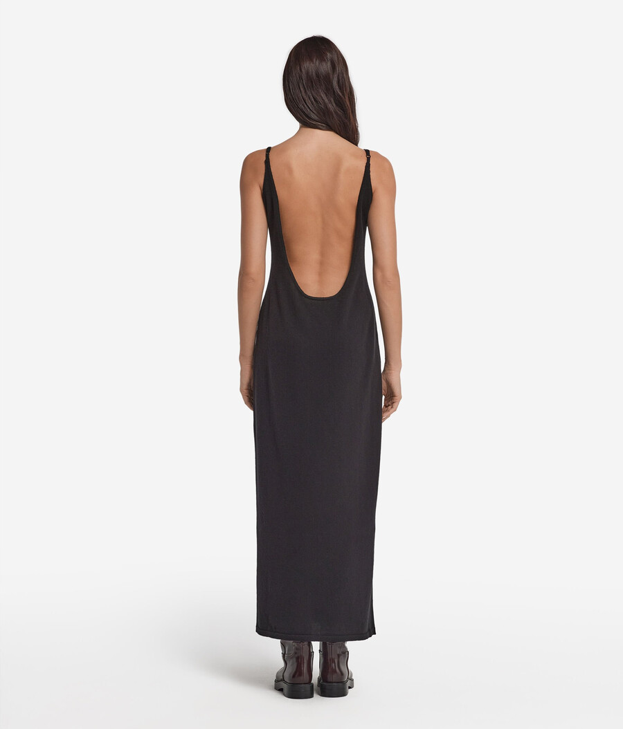 abito sottoveste in cashmere ultra morbido