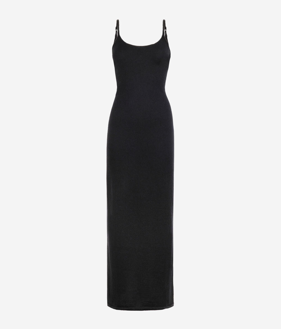 abito sottoveste in cashmere ultra morbido