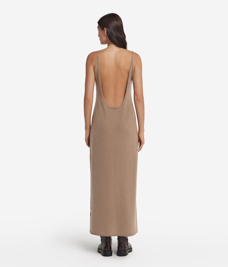 abito sottoveste in cashmere ultra morbido