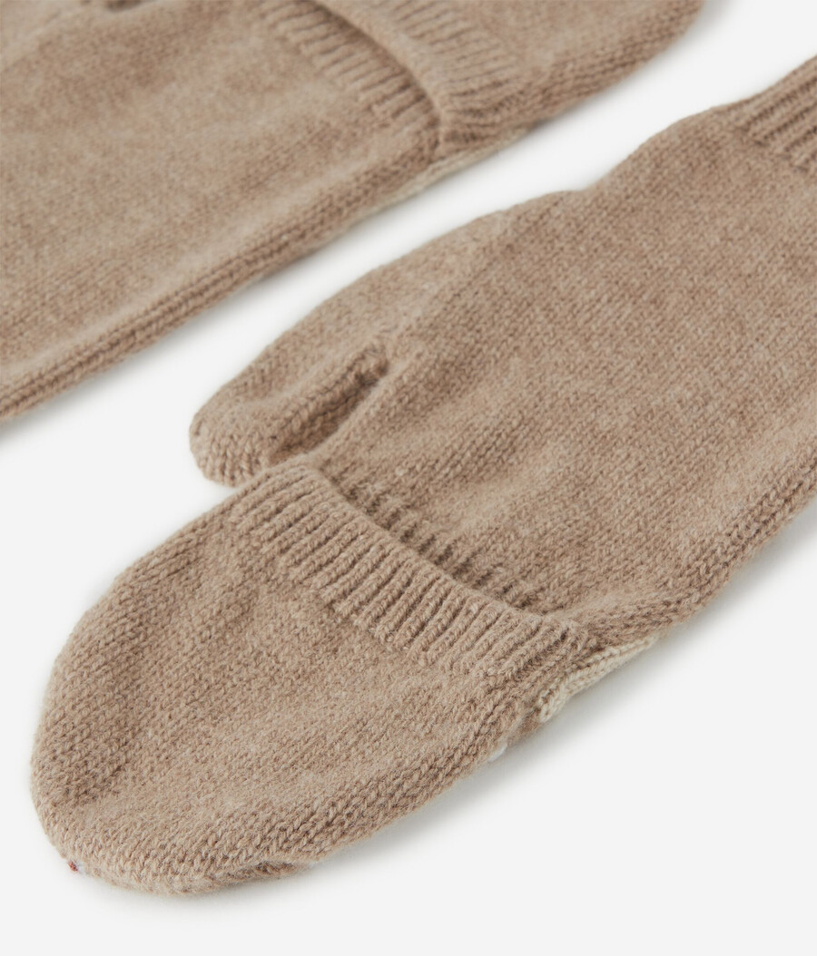 guanti in cashmere ultramorbido con diamanti