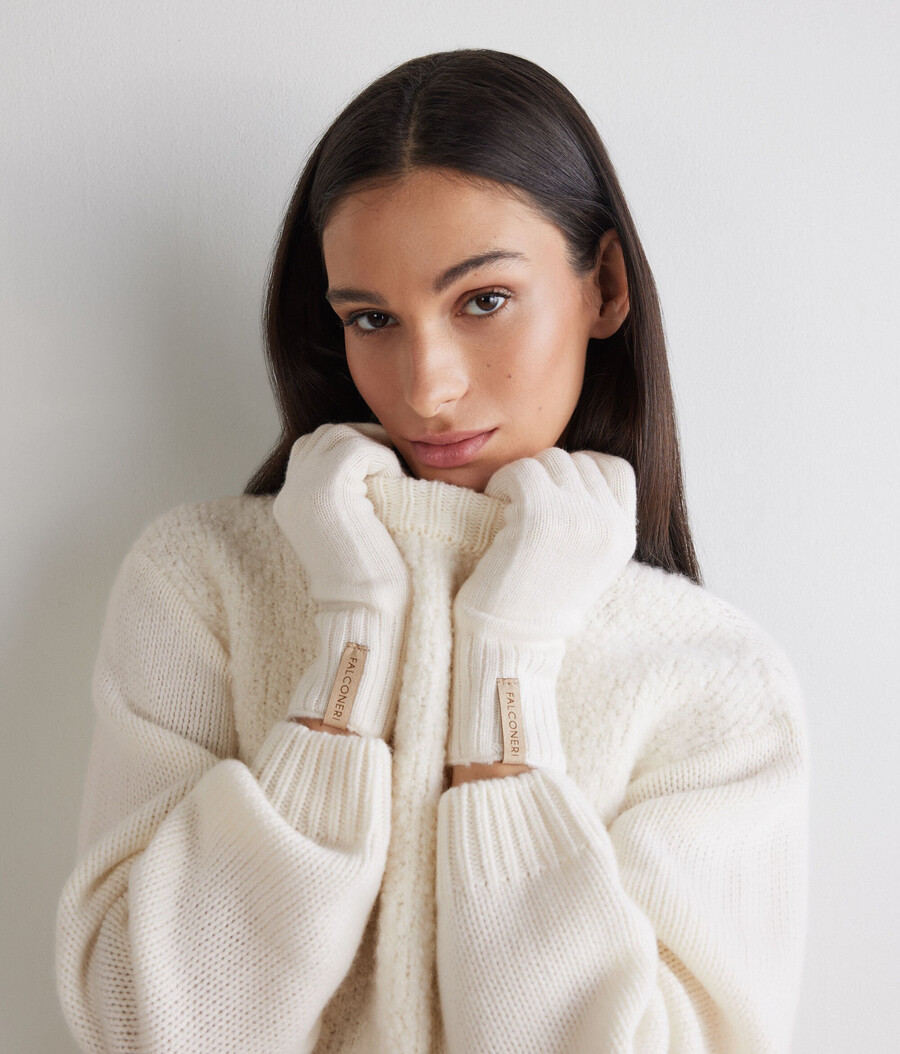 guanti in cashmere ultra morbidi