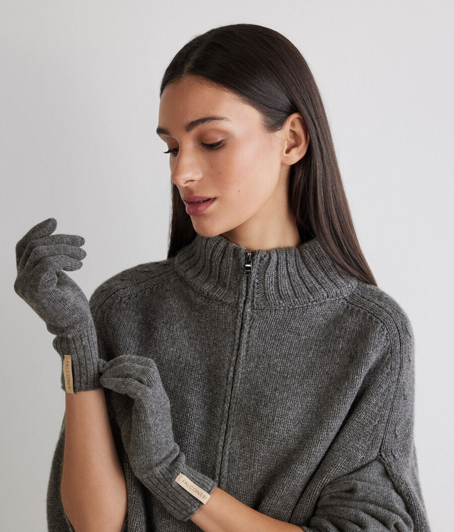guanti in cashmere ultra morbidi
