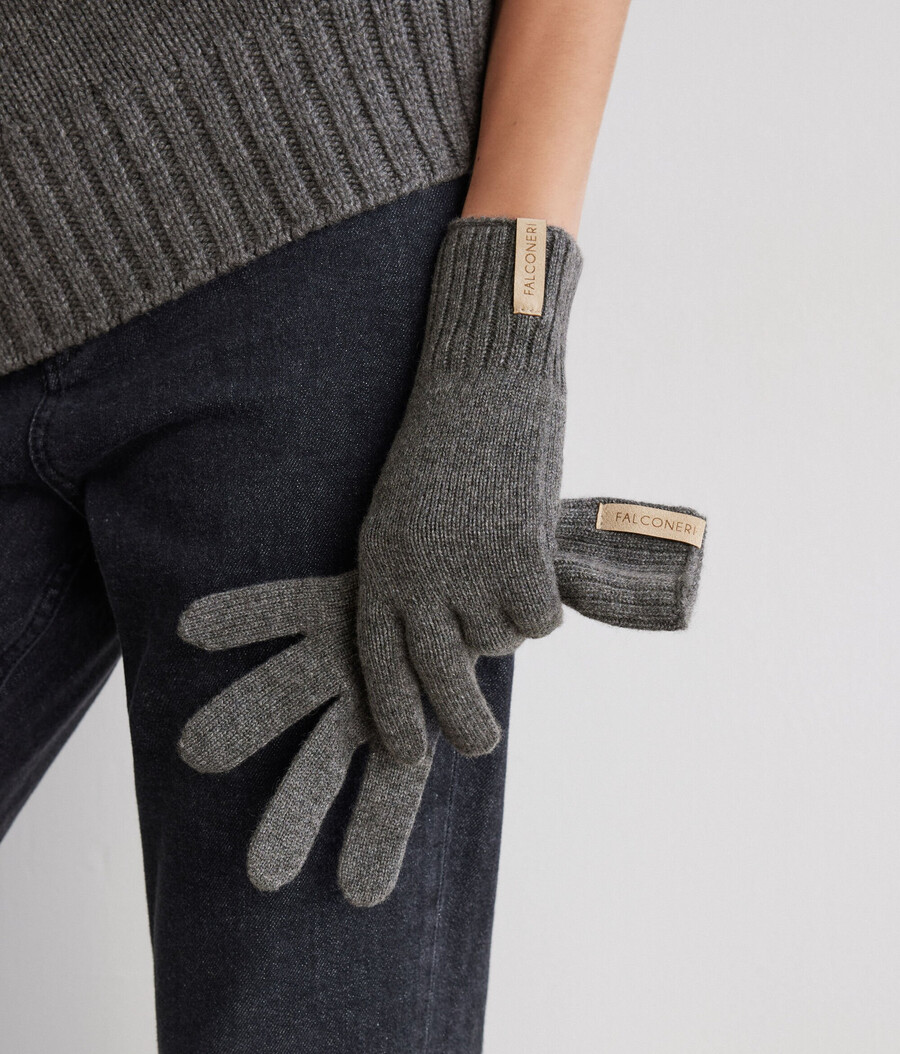 guanti in cashmere ultra morbidi