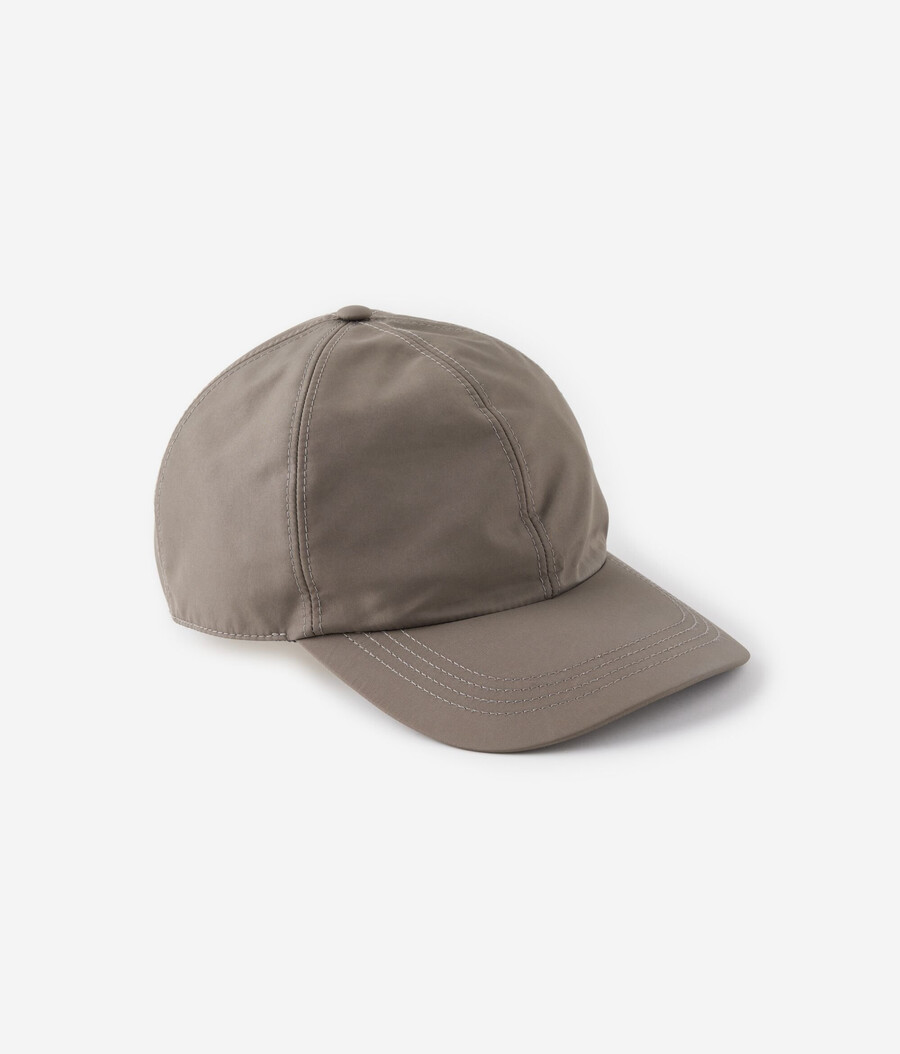 cappellino da baseball tecnico con fodera in cashmere ultrafine