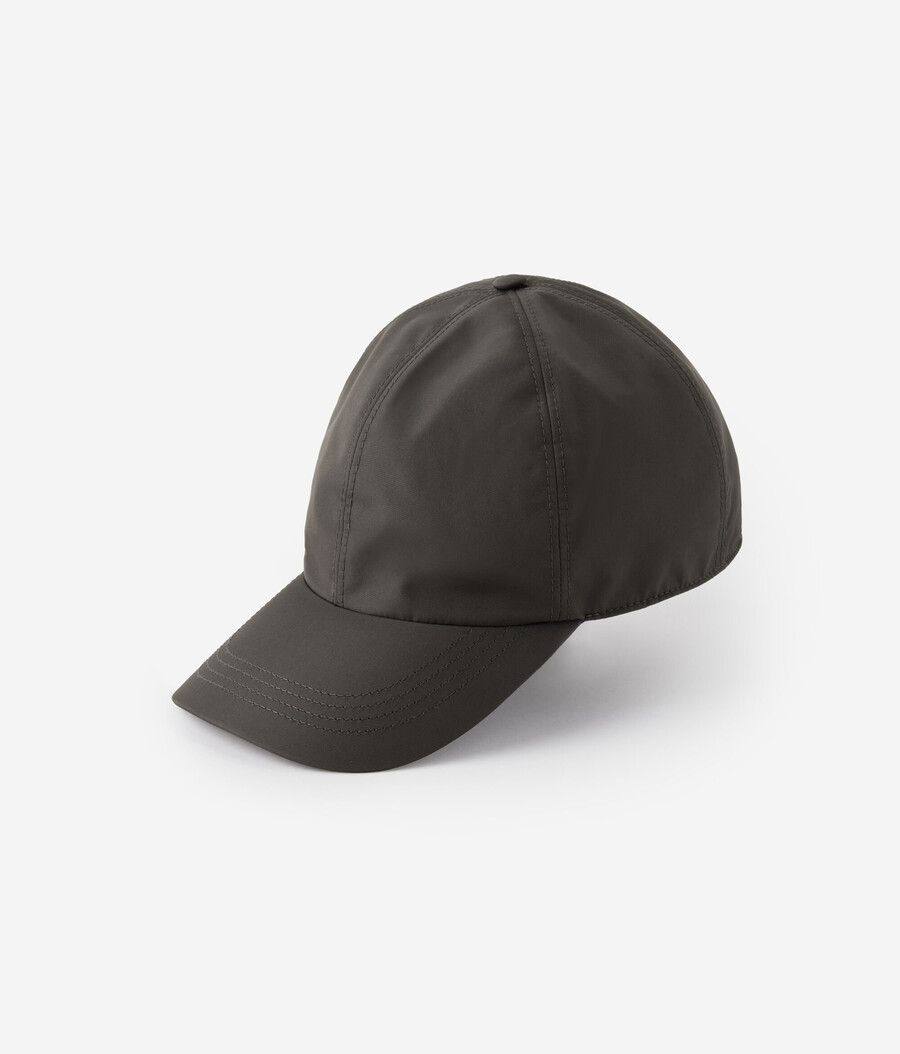 cappellino da baseball tecnico con fodera in cashmere ultrafine