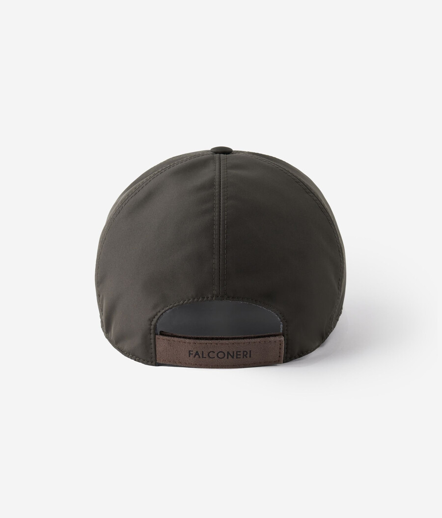 cappellino da baseball tecnico con fodera in cashmere ultrafine