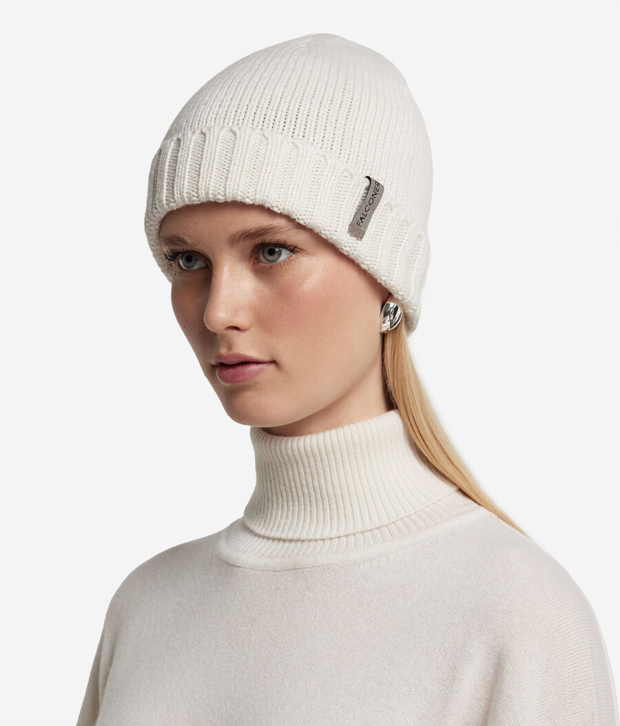 cappello in cashmere ultra morbido