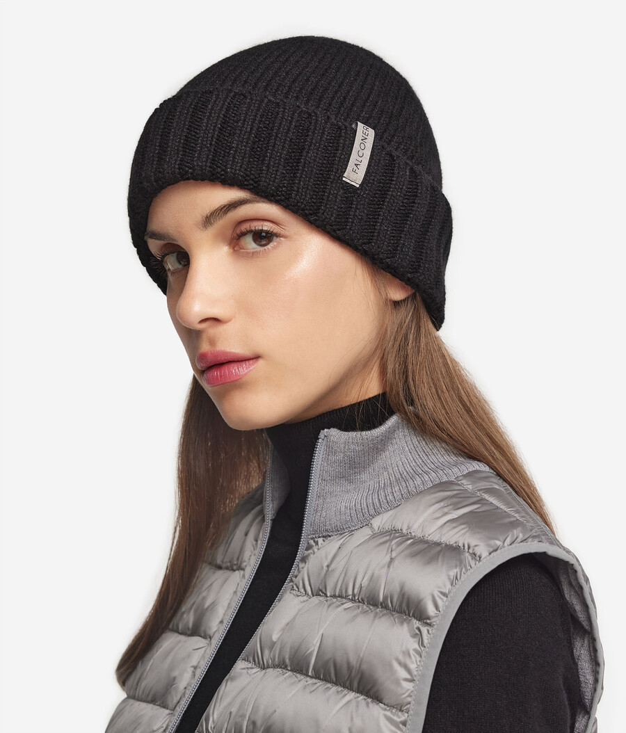 cappello in cashmere ultra morbido