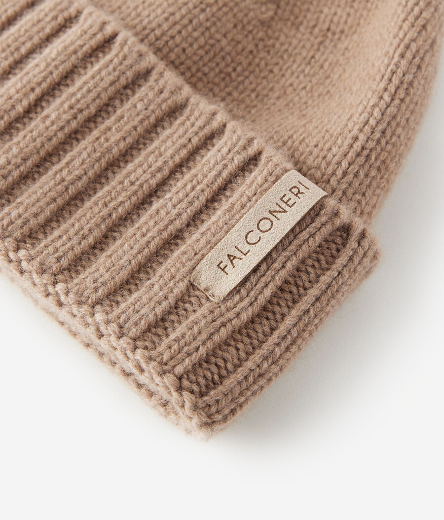cappello in cashmere ultra morbido