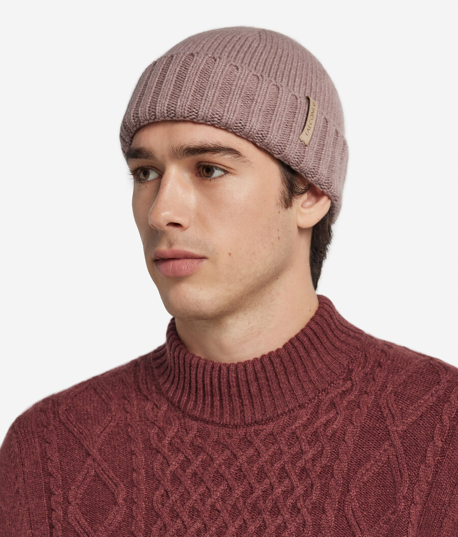 cappello in cashmere ultra morbido