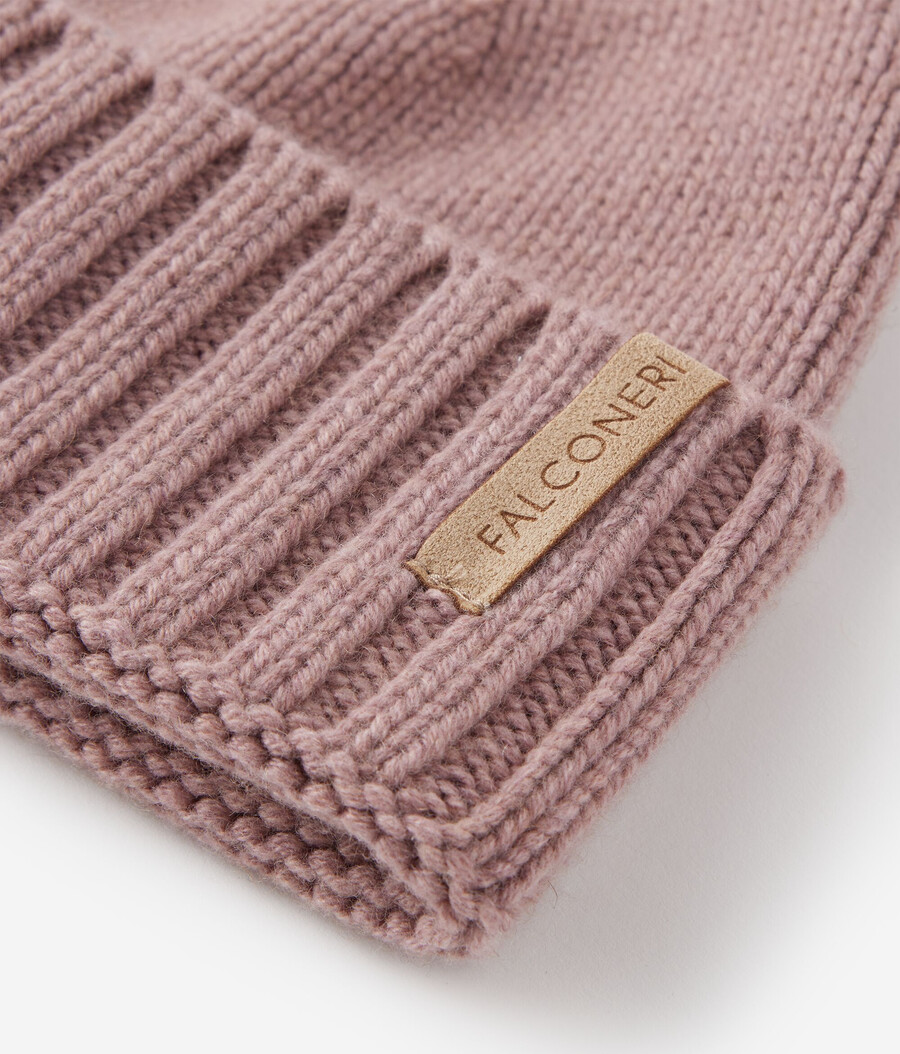 cappello in cashmere ultra morbido