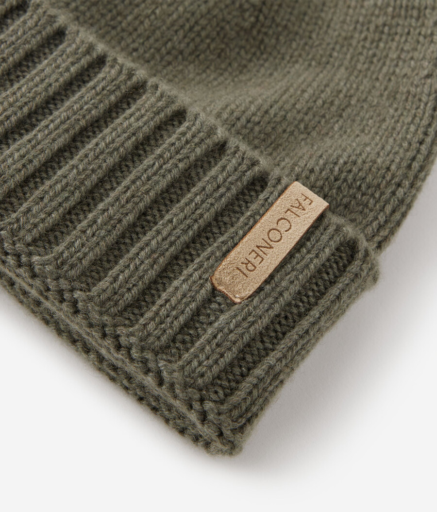 cappello in cashmere ultra morbido