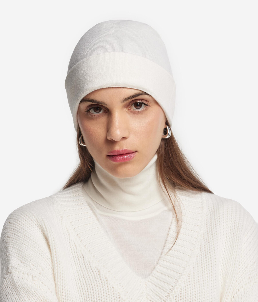 cappello in cashmere ultra morbido
