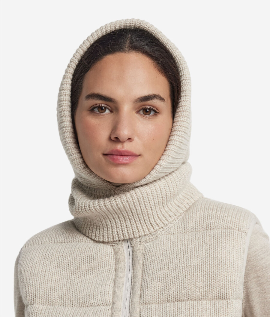 cappuccio in cashmere ultra morbido