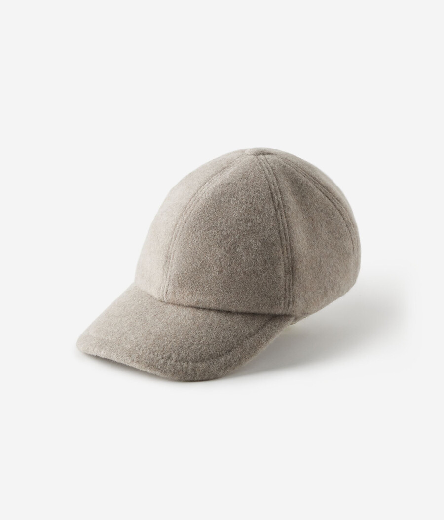 berretto da baseball in cashmere