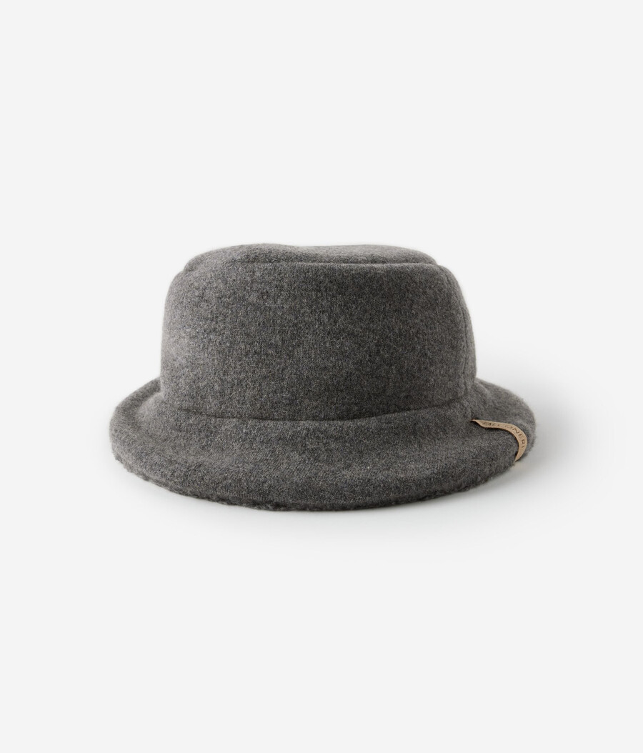 cappello reversibile in cashmere