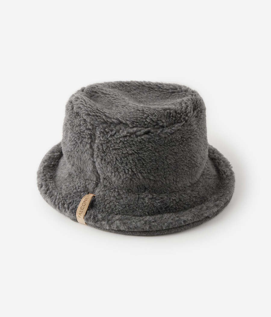cappello reversibile in cashmere