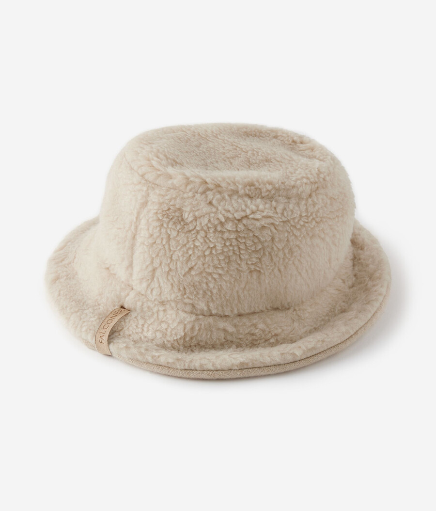 cappello reversibile in cashmere