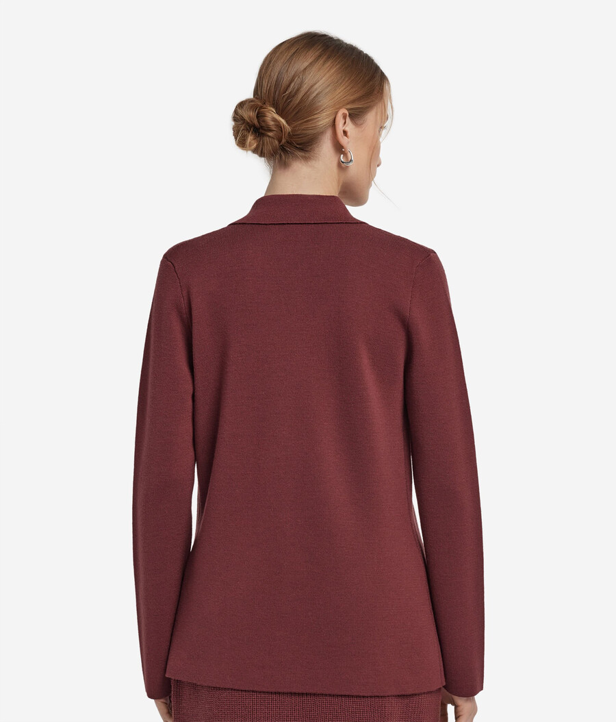 blazer di lana