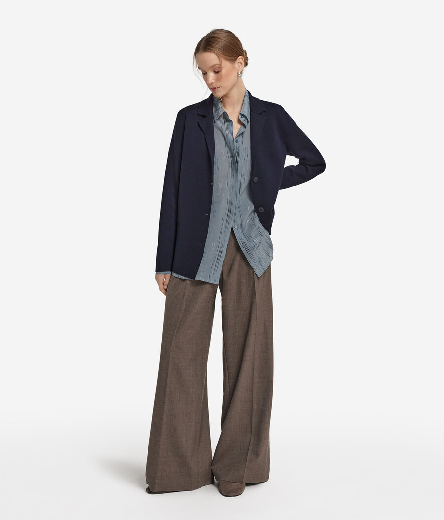blazer di lana