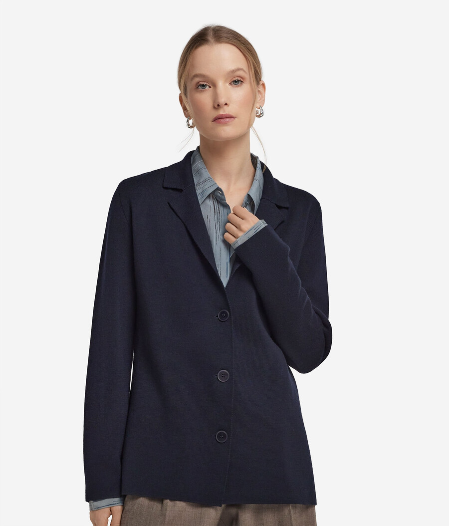 blazer di lana