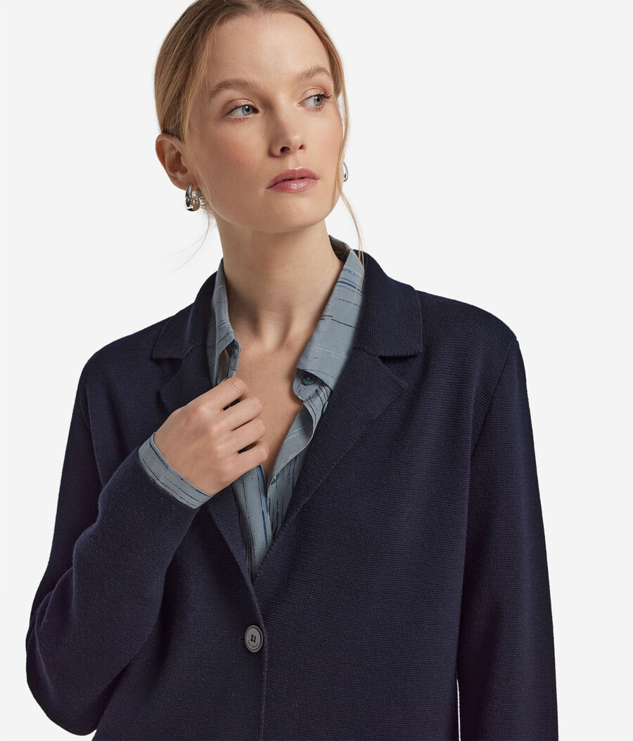 blazer di lana